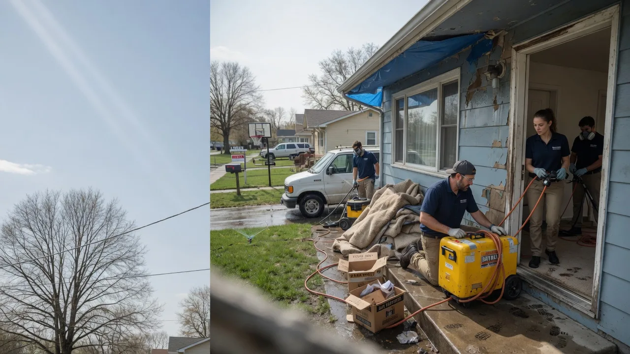 Basement Flood Cleanup in Superior, WY near me